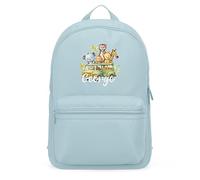 Purple Print House Personalised Mini Backpack For Boys Safari Animals Bus Toddler Nursery Bag Kids Rucksack