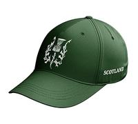 Purple Print House Scotland Badge Cap Mens Scottish Thistle Baseball Hat Nations Rugby Supporter, One Size, Bottle