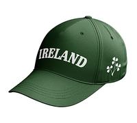 Purple Print House Shamrock Ireland Cap Mens Baseball Hat Nations Rugby Supporter Irish Football, One Size, Bottle