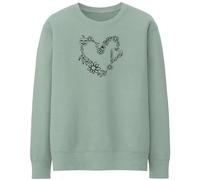 Purple Print House Vintage Halloween Heart Womens Sweatshirt Pumpkins Ghosts Autumn Seasonal Ladies Jumper, XL, Pistachio