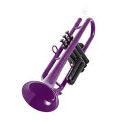 Purple Professional Playing B Flat Plastic Trumpet Musical Instrument For Adult Beginners Beginner Trumpet