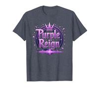 Purple Reign: Royal Adventure for Boys T-Shirt, Men, Heather Blue, XL