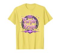 Purple Reign: Royal Adventure for Boys T-Shirt, Men, Lemon, XL