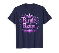 Purple Reign: Royal Adventure for Boys T-Shirt, Men, Navy, XL