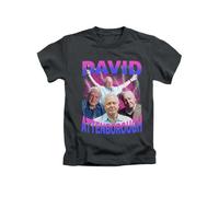 Purple Retro Vintage David attenborough British icon bootlet 90s Tee T-Shirt Funny Unisex T Shirt Top