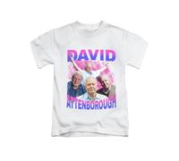 Purple Retro Vintage David attenborough British icon bootlet 90s Tee T-Shirt Funny Unisex T Shirt Top