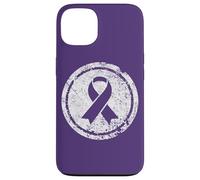 Purple Ribbon Support Survivors Domestic Violence Awareness Case for iPhone 13