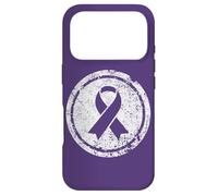 Purple Ribbon Support Survivors Domestic Violence Awareness Case for iPhone 17 Pro