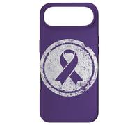 Purple Ribbon Support Survivors Domestic Violence Awareness Case for iPhone Air