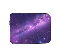 Purple River Of Stars Laptop Sleeve Case 15 Inch Suitable For Notebook Computer Tablet Traveling Carrying Simple Case