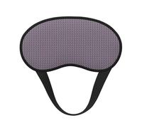 Purple Rose Skull Print Comfort Eye Mask for Sleeping Light Blocking Nap for Travel Yoga Camping Night Rest