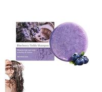 Purple Shampoo Bars And Conditioner Set, Blueberry Fields Shampoo Bars & Conditioner Bundle For Hair Loss Reduction & Scalp Health, For Women & Men All Types Solid Hair Care Set (1PC)