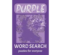 Purple Shaped Word Search Puzzle Book: Easy Word Searches Featuring Shades of Purple, Nature and Purple Item | Perfect for Relaxation, Gifts, and Travel | 6x9 Inches, 110 Pages