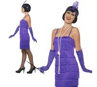 Flapper Costume, Purple
