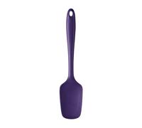 Purple Silicone Turner,Heat-Resistant Silicone Spatula With Wide Paddle,Odour-Free Turner With Hanging Hole