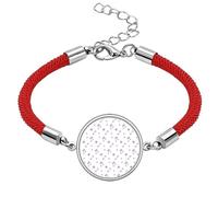 Purple Small Stars Music Notes Lucky Red String Bracelet Rope Bracelet Handmade