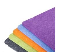 Purple Soundproof Acoustic Desk Divider - 40x50CM Noise-Reducing Partition Panel - Privacy Shield for Enhanced Focus & Productivity in Home/Office Workspaces