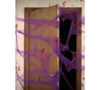 Purple Spider Web with Spiders 20g Halloween