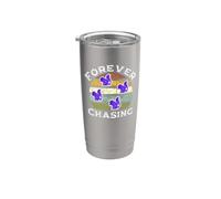 Purple Squirrel Forever Chasing Funny Recruiter Recruiting Stainless Steel Insulated Tumbler