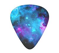 Purple Star Sky Guitar Plectrums Classical Triangle Bass Acoustic And Electric Guitar Plectrums For Guitarists 12 Pieces