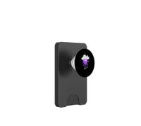 Purple Storms Can't Dim My Shine Purple Graphic PopSockets PopWallet for MagSafe