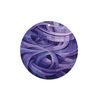 Purple Stripe Car Air Freshener - 4pc Scented Diffuser Set, Long-Lasting Fragrance for Car, Home & Closet