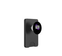 Purple Take The Risk Purple Graphic PopSockets PopWallet for MagSafe