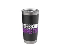 Purple Team Cybersecurity Ethical Hacking Cyber Security Stainless Steel Insulated Tumbler