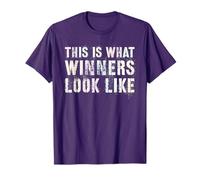 Purple Team This What Winners Look Like Competition Game Day T-Shirt