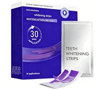 Purple Teeth Whitening Patch- 14 Packs (28 Tablets), Effectively Enhances Color, Boosts the Brilliance of Your Smile, and Provides a Home-Based Teeth Whitening Experience.