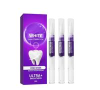 Purple Teeth Whitening Pen, Teeth Whitening Gel, Fast & Gentle Smile Brightening, Gentle Formula, Fast and Effective Removal Tooth Stain, Enamel-Safe for Instant Whiting，3