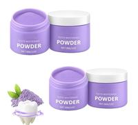 Purple Teeth Whitening Powder - Enamel-Safe Stain Remover, No Sensitivity, Deep Cleaning, Fresh Breath for Coffee, Tea, Food, Wine, and Tobacco Stains (2Pcs)