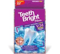 Teeth Bright by 7th Heaven - Advanced Instant Whitening Strips - 14 strips in 7 Sachets