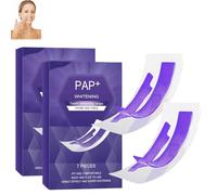 Purple Teeth Whitening Strips, Enamel Gentle Whitener Strips, 7 Count, Colour Corrector with Stain Removal, Non Sensitive Formula, 30 Minute Fast Whitening Patches for Sensitive Teeth (2)