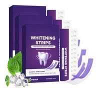Purple Teeth Whitening Strips,Teeth Whitening Strips Purple,Enamel-Safe & No-Sensitivity & No-Slip Whitenings Strips,Whitenings Kit for Coffee,Wine Stains Removal Result in 7 Days (21PC)