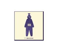 (Purple Tinker Bell/Teletubbies, L) 3D Panda Husky Mouse Cartoon One-Piece Pajamas Animal Cute Thick Flannel Men and Women Performance Costumes