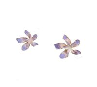 Purple-Toned Earrings Sweet, Stylish And Minimalist Ear Jewellery,5