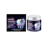 Purple Tooth Powder, Teeth Restoration Mineral Powder, Enamel-Safe & Sensitivity-Free, Mild Stain Remover for Teeth, Fresh Breath & Gum Care, Removes Years of Tobacco, Tea, Coffee (1)