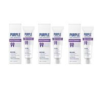Purple Toothpaste - Daily Gentle Care with Physical Color Correction, Freshens Breath & Reduces Yellow Teeth, Oral Hygiene(3PCS)