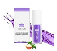 Purple Toothpaste for Teeth Whitening, Purple Teeth Whitening Toothpaste for Adults, Purple Whitening Toothpaste, Colour Correcting Tooth Stain, Teeth Whitening Toothpaste