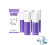 Purple Toothpaste Whitening, Teeth Whitening Toothpaste, Purple Tooth Stain Removal, Tooth Colour Corrector, Gentle Daily Use for Fresh Breath Teeth Stain Removal Daily Use (5)