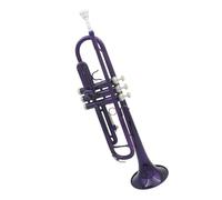Purple Trumpet Brass Standard Bb Trumpet Set For Beginner With Hard Case Gloves 7C Mouthpiece Parts Accessories