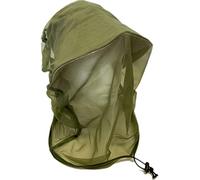 Purple Turtle Midge and Mosquito Head Net - Over a Hat (PTN02) - Khaki - One Size