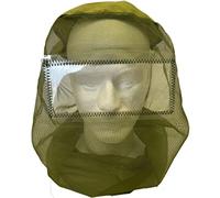Purple Turtle Midge and Mosquito Head Net with Visor (PTN01) - Khaki - One Size