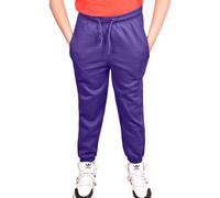 (Purple, UK 13 Years) Kids Girls Boys Fleece Comfy Plain Jogging Bottoms