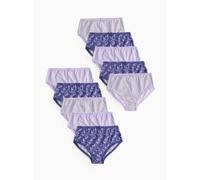 Purple Unicorn Printed Knickers 10 Pack 11-12 years
