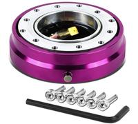 (Purple) Universal Car Quick Release Steering Wheel for Sparco OMP Sport Steering Wheel