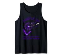 Purple Up Month of The Military Child Dandelion Tank Top