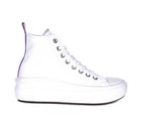 Purple White Junior Textile Trainers A03667C - unisex - Converse - Kids Sneakers - White - 38 EU - Kids 38 EU