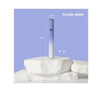 (Purple White) New Tungsten Coil USB Charging Compact And Portable Metal Cigarette Lighter Windproof Outdoor Camping Barbecue Men's High Gifts